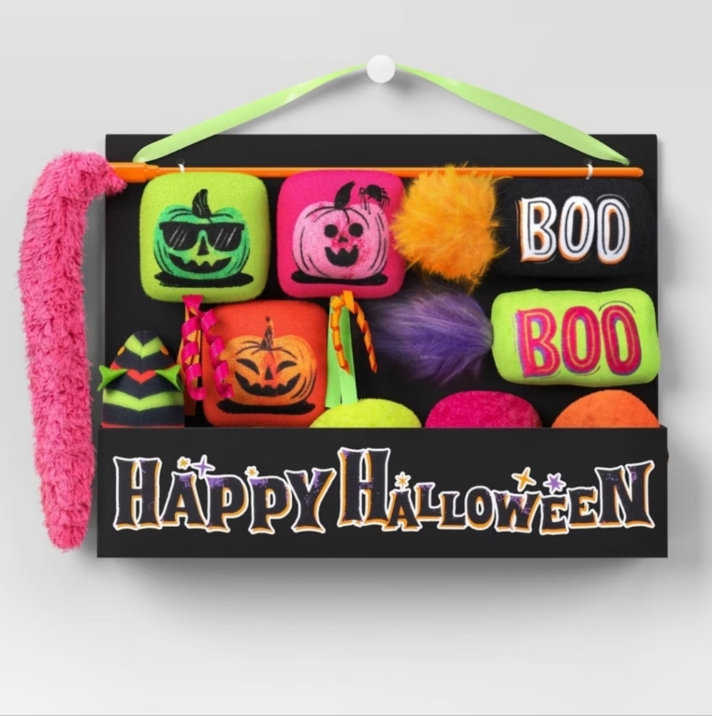 Cat Toys Halloween Cauldron Bundle Toy Set - 10pc - Hyde and EEK! Boutique